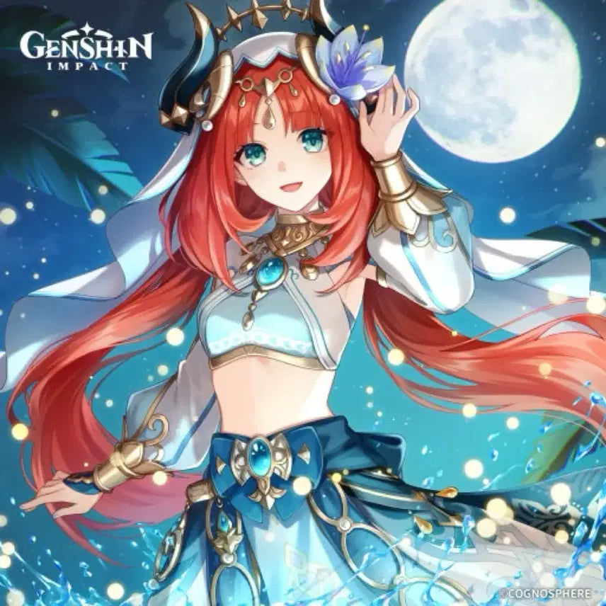 [BUNJANG] Yaong Shop Genshin Impact Nilou Cosplay Costume Full Set / [야옹샵] 원신 닐루 코스프레 의상 풀셋 판매