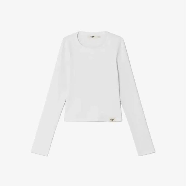 [BUNJANG] Glowny G Classic Rib Crew Neck Long Sleeve T-Shirt / 글로니 G CLASSIC RIB CREW NECK LONG SLEEVE