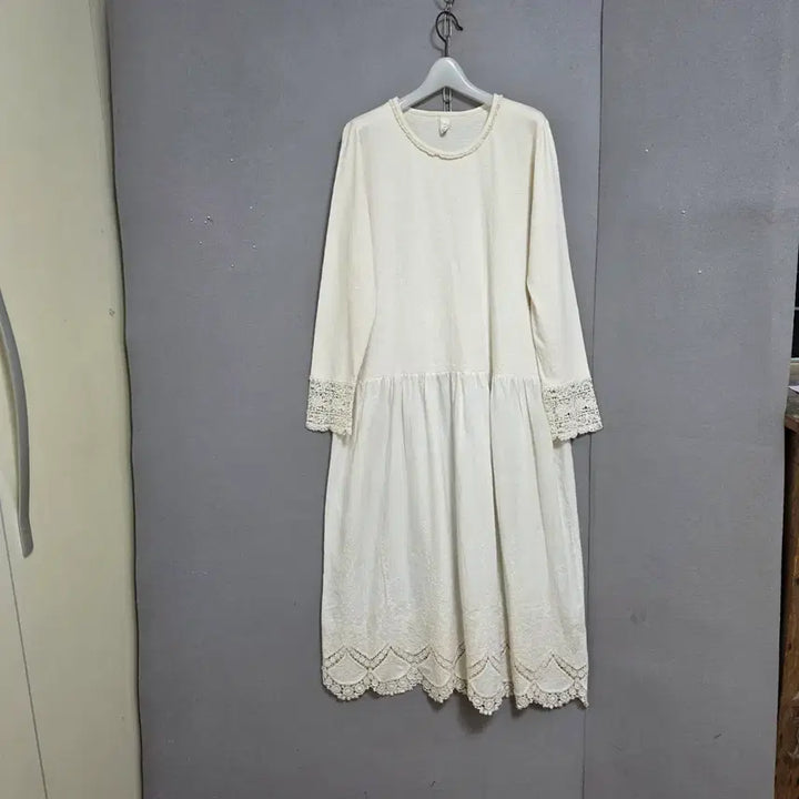 [BUNJANG] Ashley Store Layered Inner Style One-Piece Dress (Ivory) / 레이어드하면 이쁜 이너스타일 원피스 FF   n5202