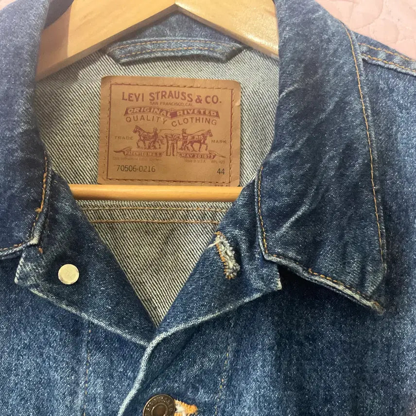 [SOLD OUT] 리바이스 90s usa 롤링스톤즈 데님자켓