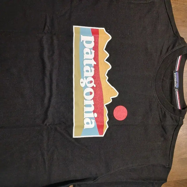 [BUNJANG] Patagonia Short Sleeve T-Shirt Black XXL / 파타고니아 반팔 티셔츠 블랙