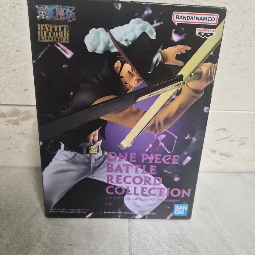 [BUNJANG] Bandai One Piece Mihawk Battle Record Figure (Sealed) / 반다이 원피스 미호크 배틀 레코드 피규어(미개봉)