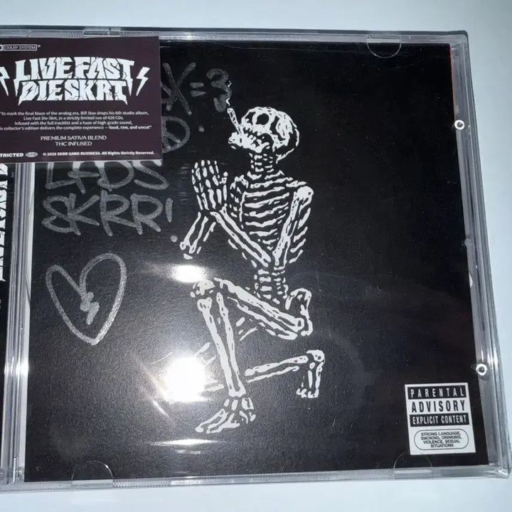 [SOLD OUT] [미개봉 사인반] 빌스택스 live fast die skrt cd