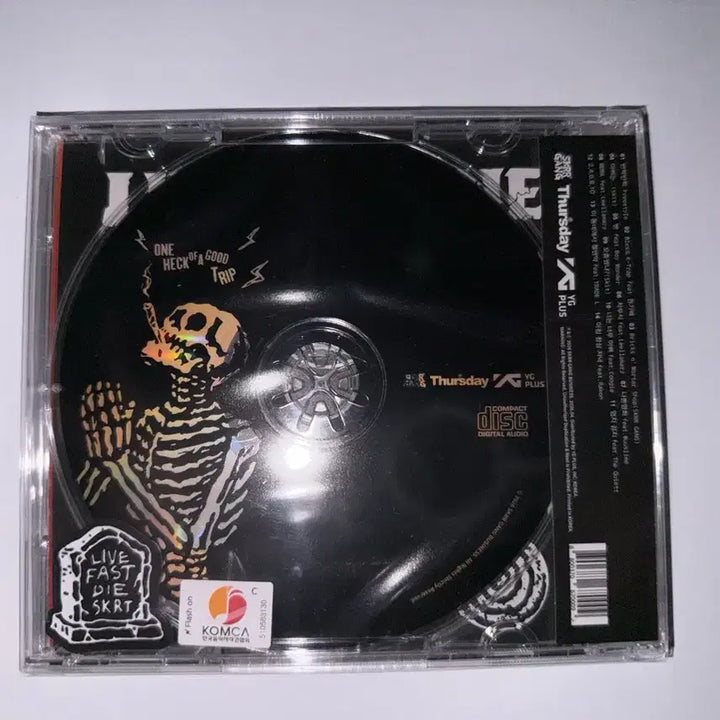 [SOLD OUT] [미개봉 사인반] 빌스택스 live fast die skrt cd