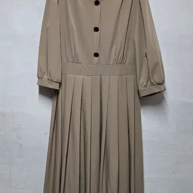 [BUNJANG] The Tilbury Pleated Long Dress / 더틸버리 플리츠 롱원피스