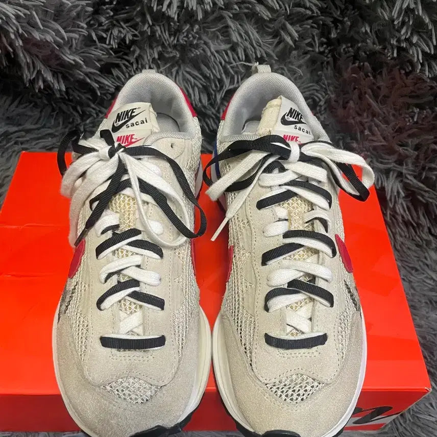 [BUNJANG] Nike x Sacai Vaporwaffle Fuchsia (Size 260) - Full Set / [260/나코택]나이키 사카이 푸시아 베이퍼와플 풀 구성