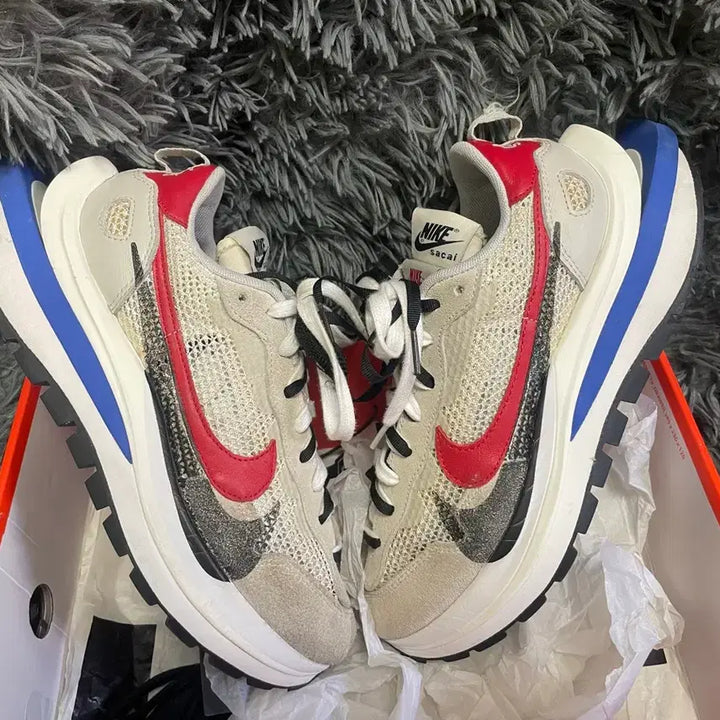 [BUNJANG] Nike x Sacai Vaporwaffle Fuchsia (Size 260) - Full Set / [260/나코택]나이키 사카이 푸시아 베이퍼와플 풀 구성
