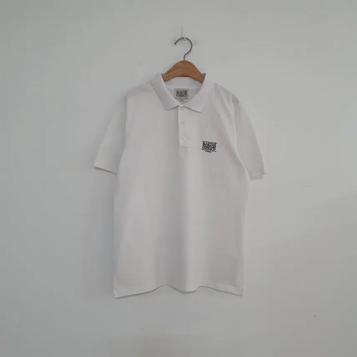 [BUNJANG] Marithe Francois Girbaud White Short Sleeve Polo T-Shirt / No.26051018 마리떼 프랑소와 저버 화이트 반팔 폴로티