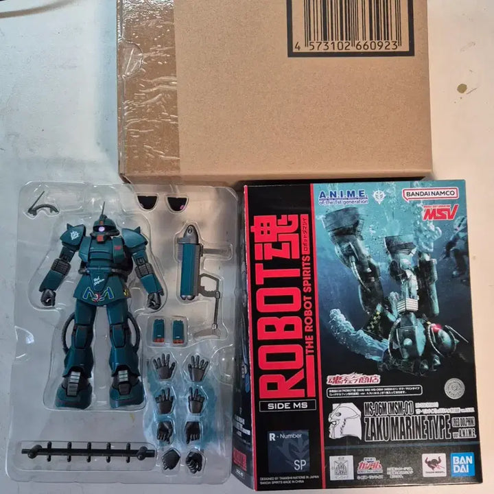 [BUNJANG] Robot Spirits Zaku Marine Red Dolphin Corps / 로봇혼 자쿠 마린 레드 돌핀대 소속
