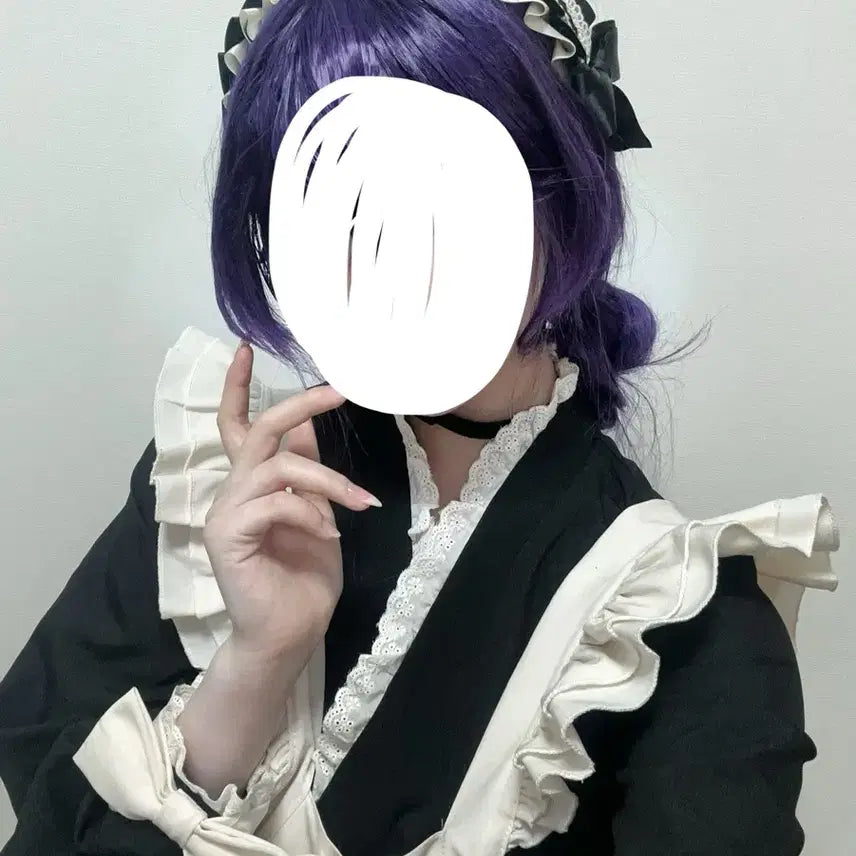 [BUNJANG] Kimono Maid Outfit Set - M Size / 초급전/이번주만 3.6) 기모노 메이드복 M사이즈 코스프레 졸업사진