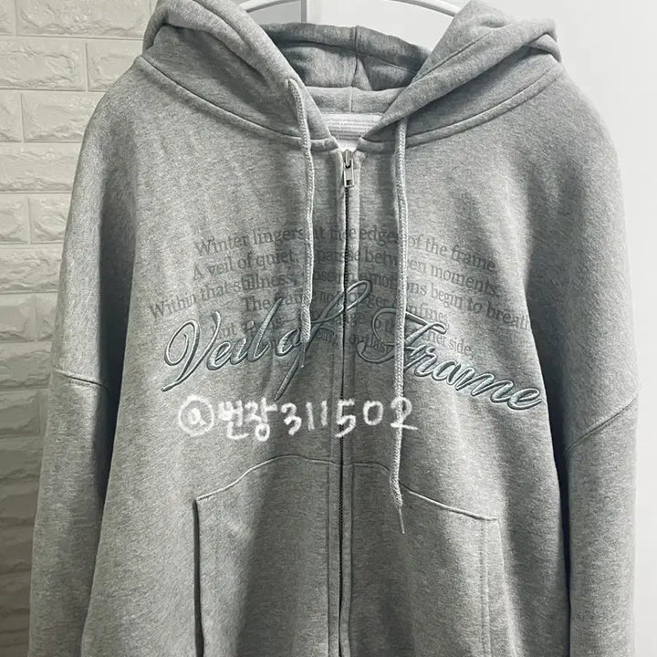 [BUNJANG] NCT 127 Jungwoo Veil of Frame MD Hoodie Zip-up / 엔시티 127 정우 Veil of Frame MD 엠디 후드집업 양도