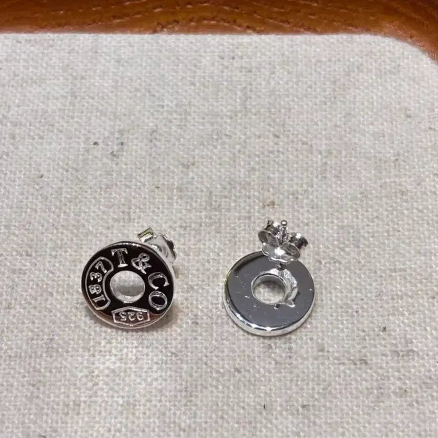 [BUNJANG] Tiffany &amp; Co. Round Circle Earrings Sterling Silver / Tiffany&amp;Co. 라운드 서클 귀걸이 SV925 실버