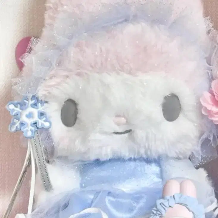 [BUNJANG] Sanrio My Melody Anniversary Snow Flower Plush Doll / 산리오 마이멜로디 애니버서리 눈꽃 누이인형