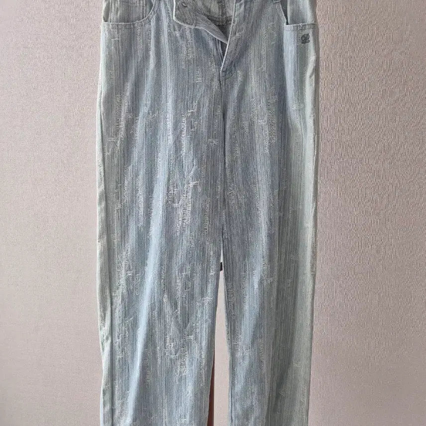 [BUNJANG] Plastic Island Light Wash Denim Pants / 플라스틱아일랜드 연청 데님 바지
