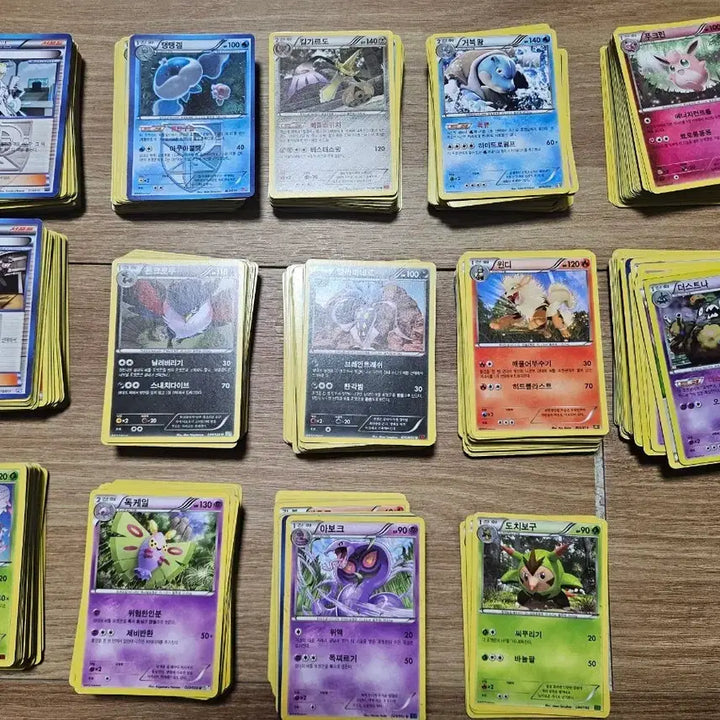 [BUNJANG] Pokemon Cards Bundle Set 660 Cards / 포켓몬카드 일괄 660장