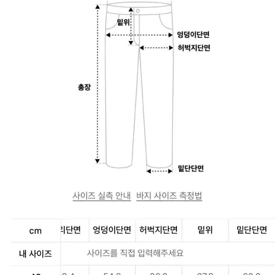 [BUNJANG] Noir Wine Velvet Two-Tone Denim Pants Size 50 / [새상품] 노이어 와인 벨벳 투톤 데님 팬츠 50