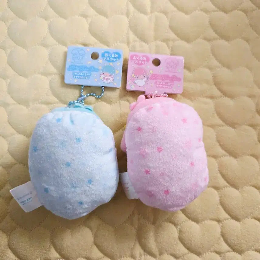 [BUNJANG] Kiki &amp; Lala 50th Anniversary Doll Pouch Set / (파우치,인형2개일괄) 키키라라 50주년 인형파우치 세트