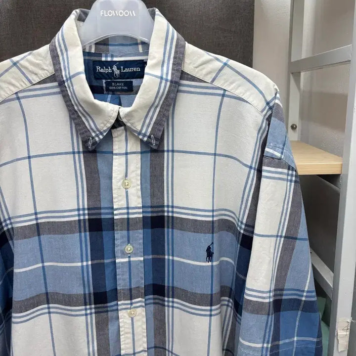 [BUNJANG] Polo Ralph Lauren Plaid Short Sleeve Shirt / 폴로 랄프로렌 체크 반팔 셔츠