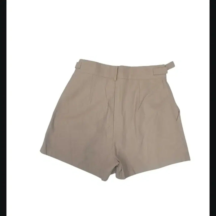 [BUNJANG] Beige Belted Shorts (Size 28) / 베이지 벨트 반바지 숏팬츠 28