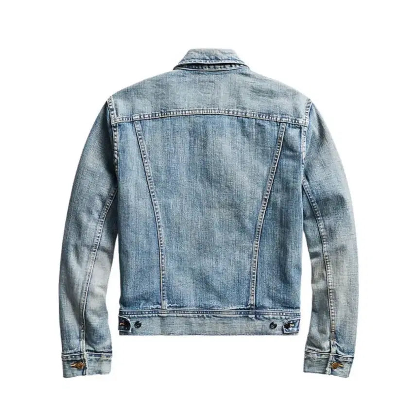 [BUNJANG] Polo Ralph Lauren RRL Trucker Denim Jacket (Size S) / 폴로 랄프 로렌 RRL 트러커 데님자켓(S)