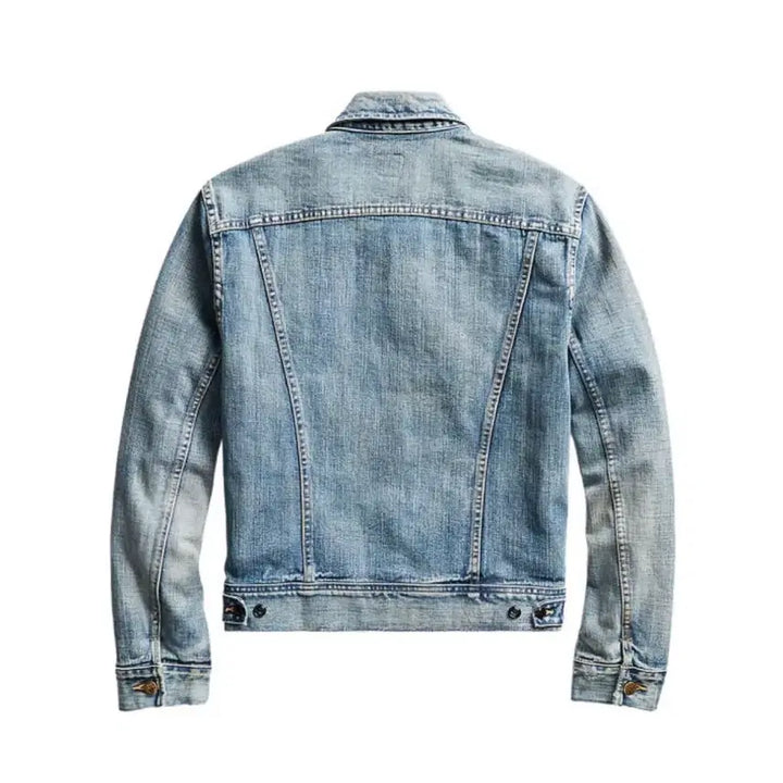 [BUNJANG] Polo Ralph Lauren RRL Trucker Denim Jacket (Size S) / 폴로 랄프 로렌 RRL 트러커 데님자켓(S)