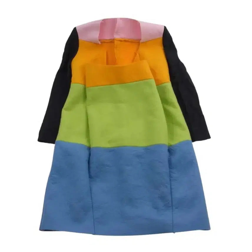 [BUNJANG] Comme des Garçons Homme Plus 2022AW Color Block Panel Dress XS / 2022AW 꼼데가르송 옴므 플러스 컬러 블록 패널 원피스 XS