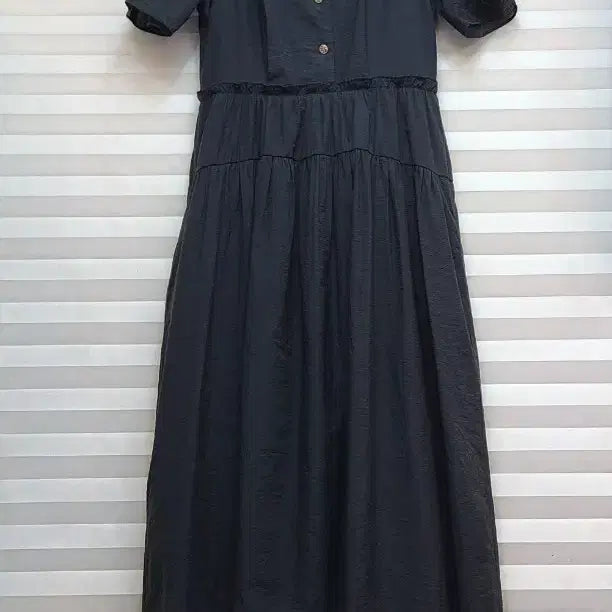 [BUNJANG] ON&amp;ON Cotton Blend Seersucker Maxi Dress / 온앤온> 시원한 면소재 롱원피스