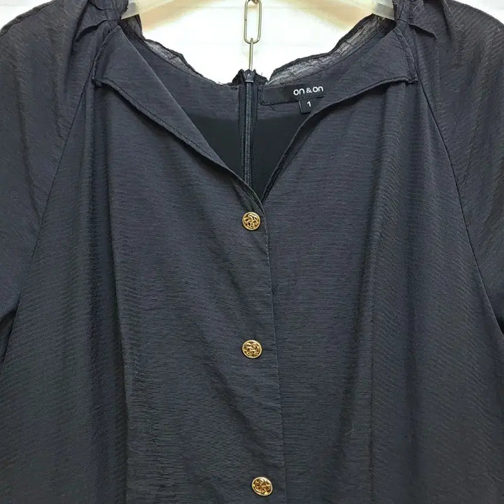 [BUNJANG] ON&amp;ON Cotton Blend Seersucker Maxi Dress / 온앤온> 시원한 면소재 롱원피스