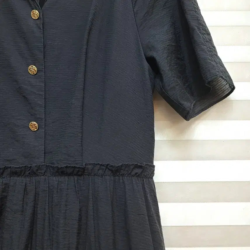 [BUNJANG] ON&amp;ON Cotton Blend Seersucker Maxi Dress / 온앤온> 시원한 면소재 롱원피스