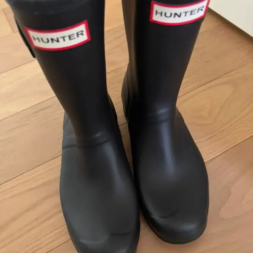 [BUNJANG] Hunter Original Short Rain Boots Black UK245 / 헌터 오리지널 레인부츠 블랙 245