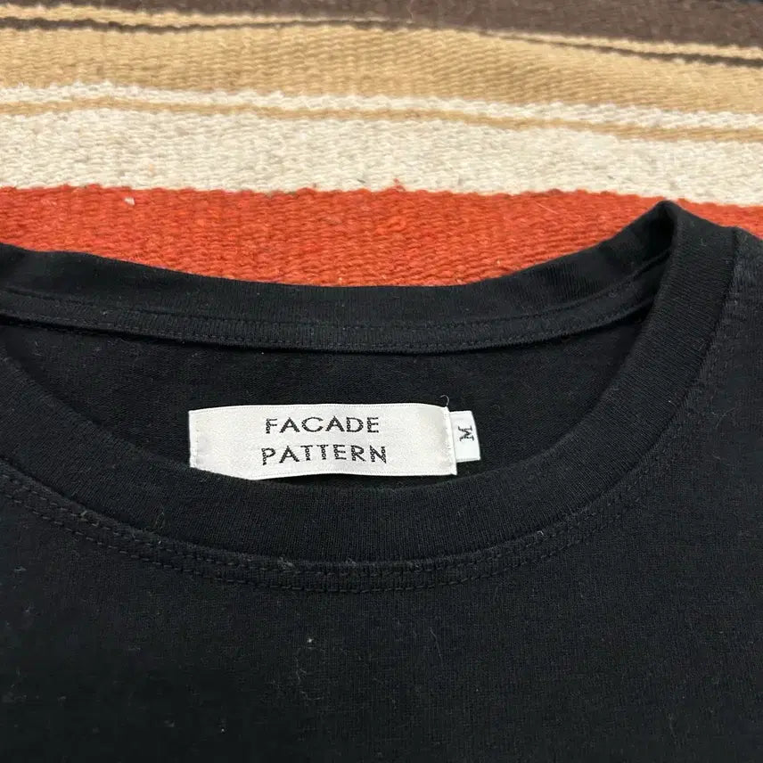 [BUNJANG] Facade Pattern Long Sleeve T-Shirt / 파사드패턴 롱슬리브