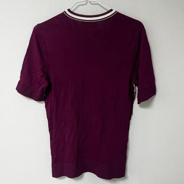 [BUNJANG] Beanpole Sport V-Neck Short Sleeve Knit 90 / 빈폴 스포츠 브이넥 반팔 니트 90
