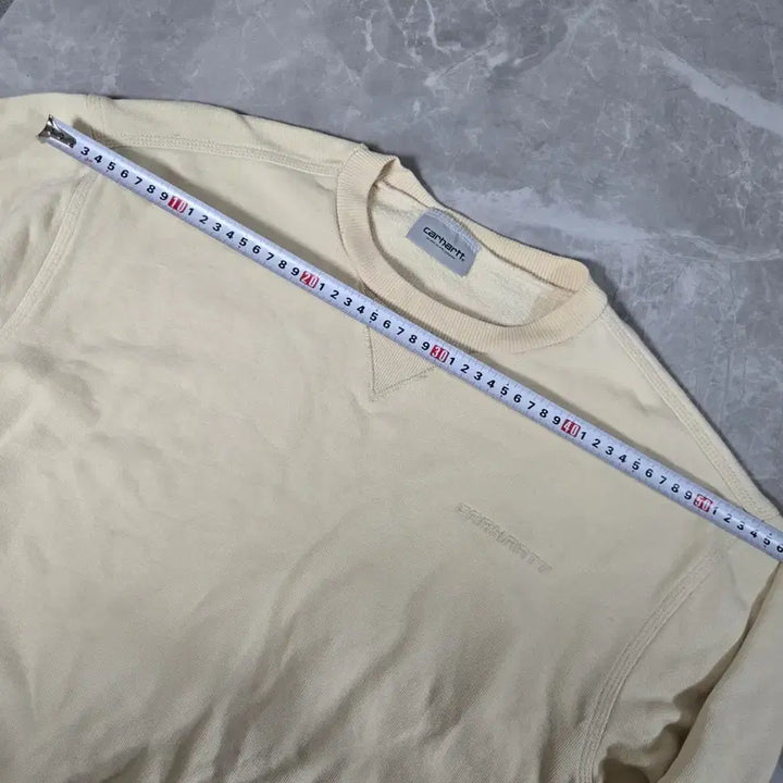[BUNJANG] Carhartt Crewneck Sweatshirt Beige / 칼하트 맨투맨 베이지
