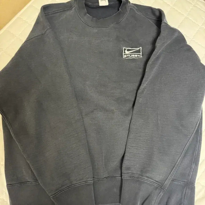 [BUNJANG] Nike x Stussy NRG Fleece Crewneck Black L / 나이키x스투시 NRG 플리스 크루넥  블랙 L
