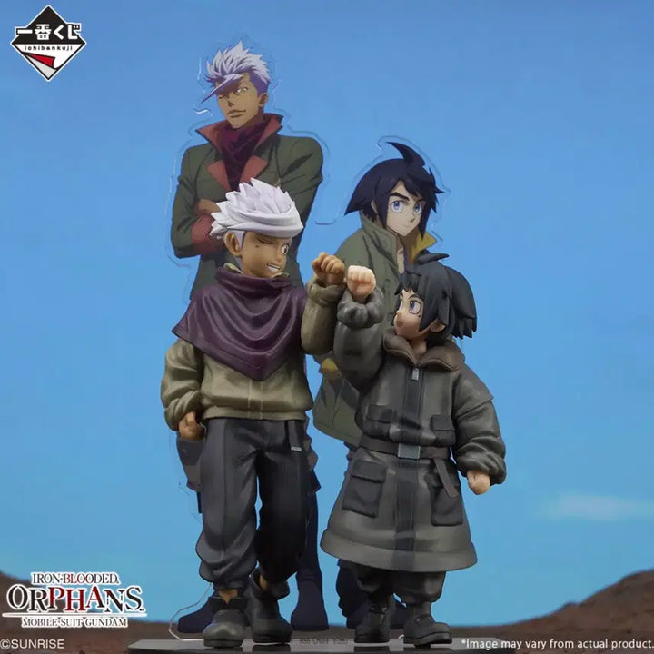[BUNJANG] Mobile Suit Gundam: Iron-Blooded Orphans Ichiban Kuji B Prize Mikazuki &amp; Orga Figure (Sealed) / [기동전사 건담] 철혈의 오펀스 이치방쿠지 B상 미카즈키&amp;올가 미개봉