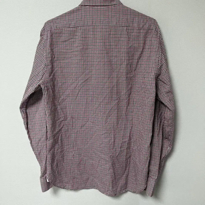 [BUNJANG] Theory Long Sleeve Gingham Check Shirt Size 38 / 띠어리 긴팔 깅엄 체크 셔츠 38사이즈