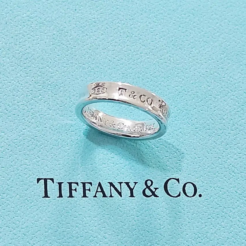 [BUNJANG] Tiffany &amp; Co. 1837 Narrow Ring Silver (US 3.5 / KR 6.5) / 티파니앤코 1837 네로우링 반지 [us3.5호 국내 6.5호] [정품]