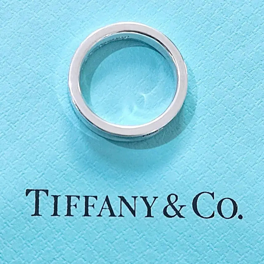 [BUNJANG] Tiffany &amp; Co. 1837 Narrow Ring Silver (US 3.5 / KR 6.5) / 티파니앤코 1837 네로우링 반지 [us3.5호 국내 6.5호] [정품]