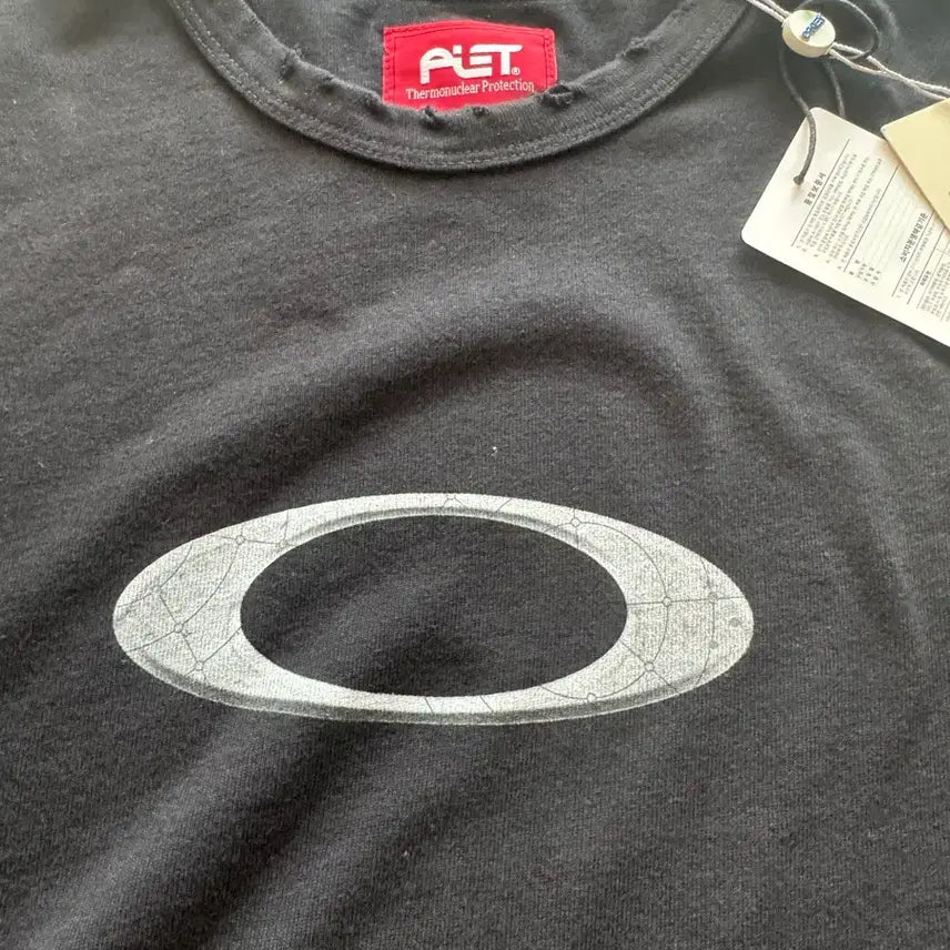 [BUNJANG] Oakley x Piet Dog Tag Printing T-Shirt (L) / 오클리 x 피에트 도그태그 프린팅  티 L (새상품)