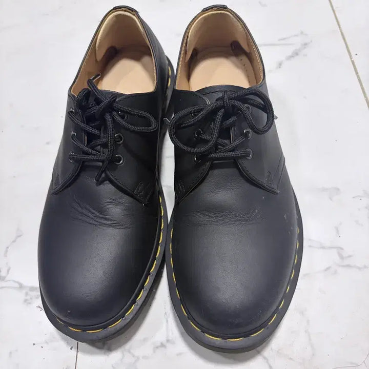 [BUNJANG] Dr. Martens 1461 3-Eye Black Nappa Leather Shoes / 닥터마틴 1461 3홀 블랙 나파