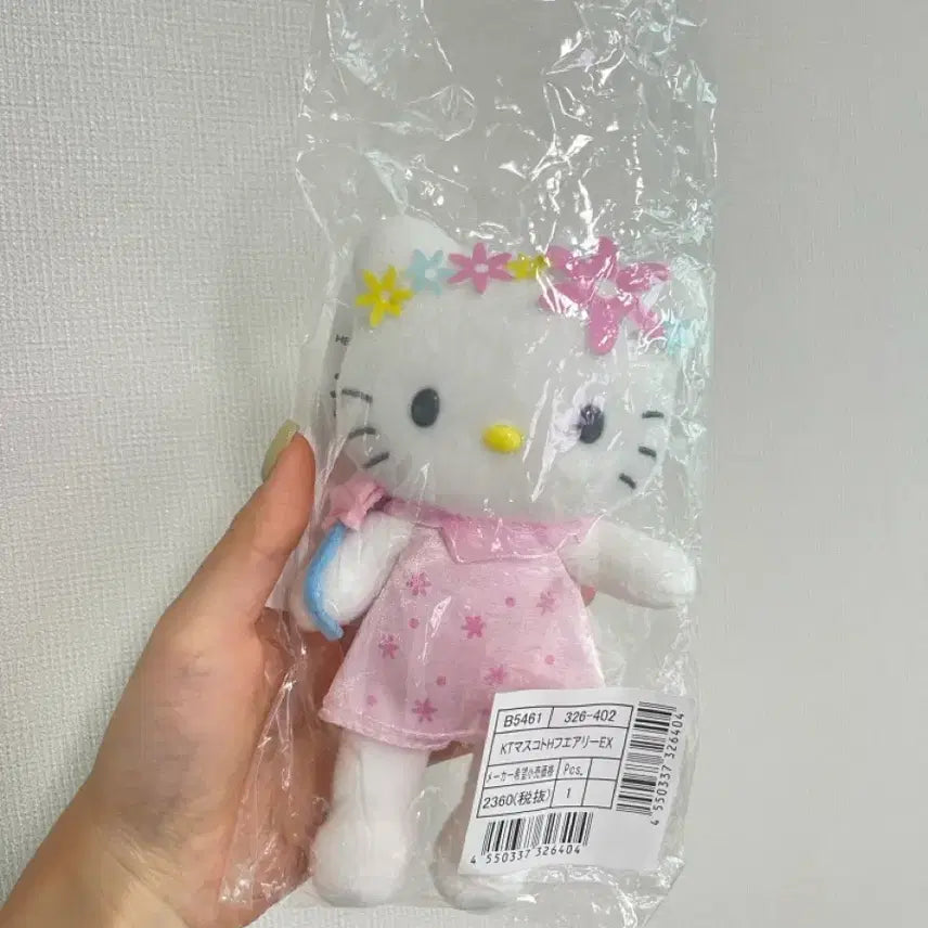 [BUNJANG] Sanrio Hello Kitty 50th Anniversary Tokyo Exhibition Fairy Kitty Doll Mascot / 산리오 헬로키티 50주년 도쿄 전시회 페어리요정 키티 인형 마스코트