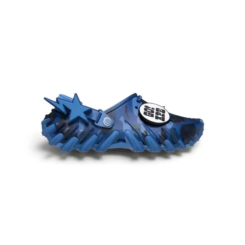[BUNJANG] Crocs x BAPE Echo RO Clog Navy (Size 270) / [크록스x베이프] 에코 RO 클로그 네이비(270)