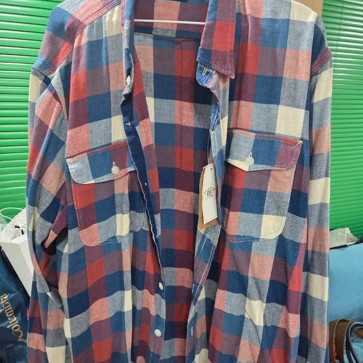 [BUNJANG] RRL Plaid Shirt XX-Large / 더블알엘rrl 셔츠 투엑라 새제품