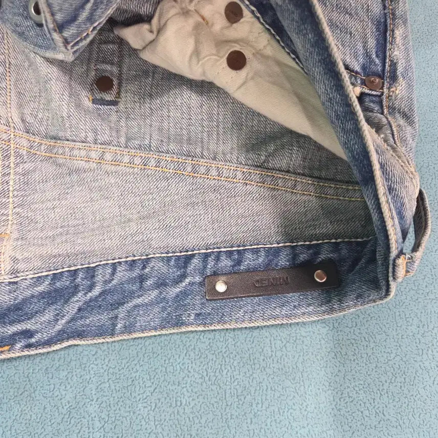 [BUNJANG] Mine Denim Loose Straight 5-Pocket Jeans (Size 32) / 마인데님 루즈스트레이트 5포켓 32