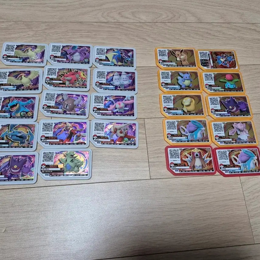 [BUNJANG] Pokemon Gaole Cards (24 Cards) / 포켓몬가오레 카드 24장
