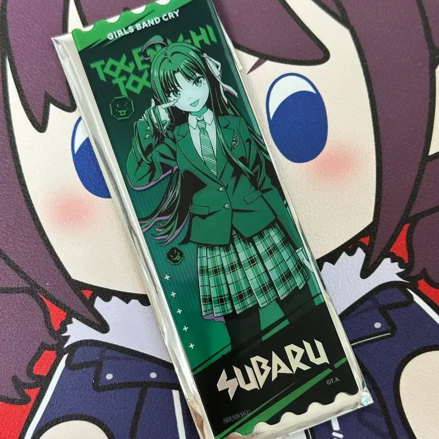 [BUNJANG] Bandori Subaru Shanghai Limited Ticket Acrylic Plate / 걸즈밴드크라이 스바루 상하이 한정 구매 특전 티켓 아크릴 플레이트
