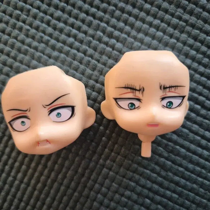 [BUNJANG] Attack on Titan Levi Nendoroid Face Parts Set (2) / 진격의거인 리바이 넨도로이드 얼굴파츠 2개세트