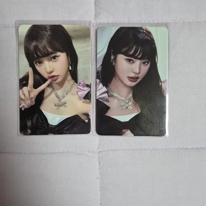 [BUNJANG] IVE Secret Special Gift Wonyoung Photocard 2-Piece Set / 아이브 시크릿 스스퀘 특전 원영 포토카드 2장 세트