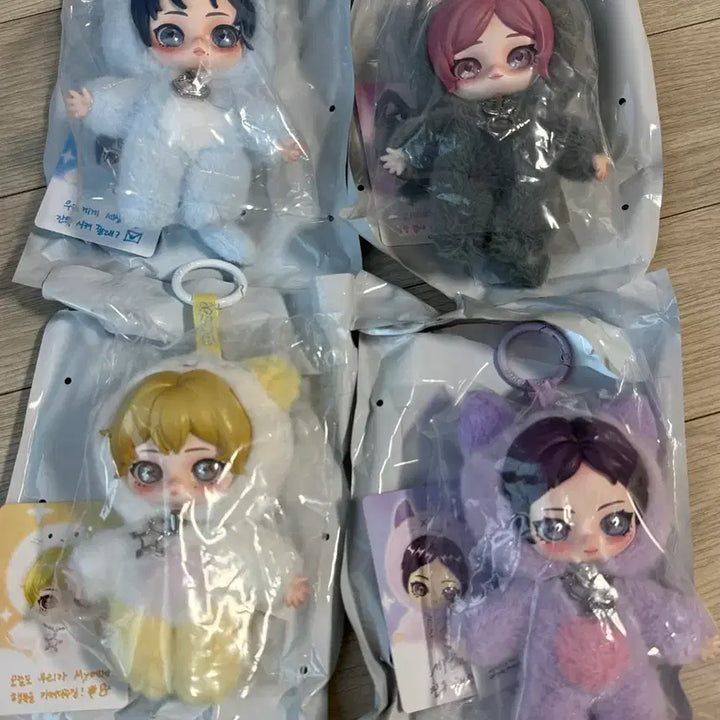 [BUNJANG] Aespa Popmart Doll 4 Members Bundle Set Karina Giselle Winter Ningning / 에스파 팝마트 인형 4인 일괄 양도 카리나 지젤 윈터 닝닝