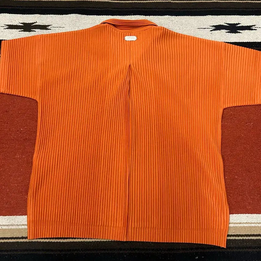 [BUNJANG] Volante Pleats Short Sleeve Shirt / 볼란테 플리츠 반팔셔츠